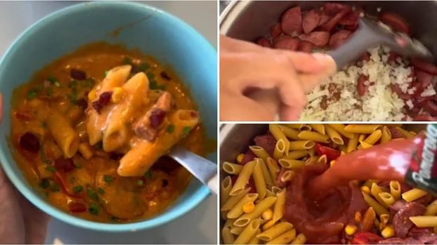 Macarrão de panela muito cremoso pra comer no frio