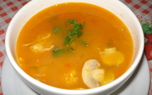 Sopa de mandioca